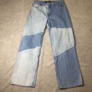 Hollister Women's Ultra High-Rise Patchwork Mom Jeans 27x29‎